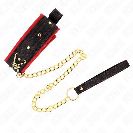 Kinkcollar With Plain Fabric Leash Adjustable 33-48 Cm X 5.7 Cm | Niks.fi verkkokauppa