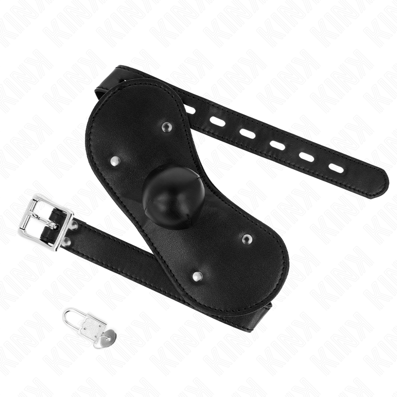 Kinkball Gag Mouth Mask With Lock Adjustable 42-60 Cm | Niks.fi verkkokauppa