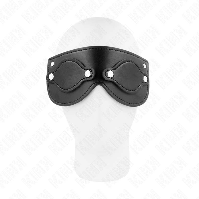 Kinkleatherette Mask With Detachable Eye Covers 22 X 9 Cm | Niks.fi verkkokauppa