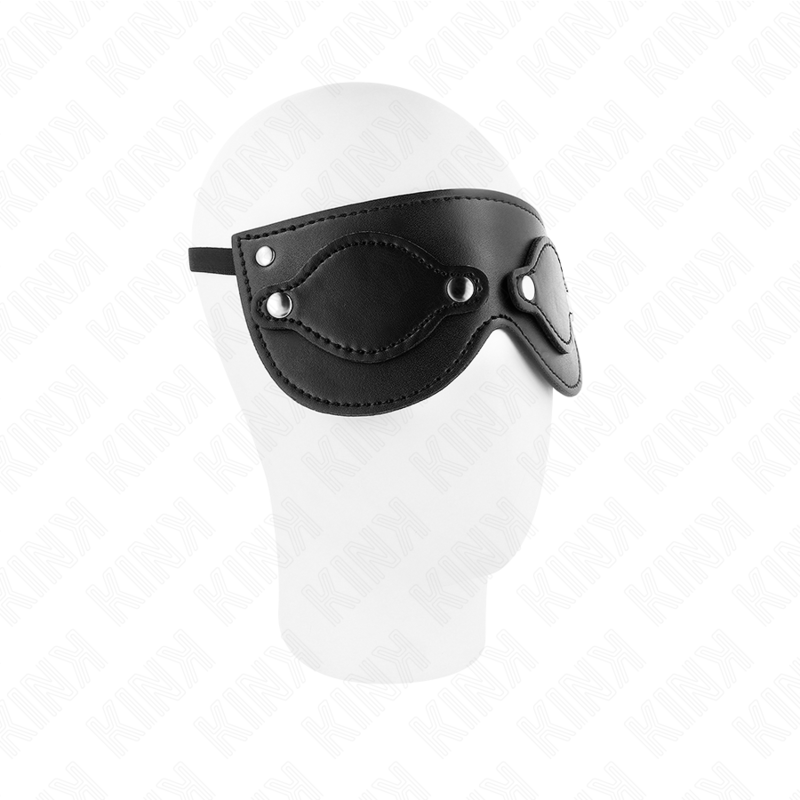 Kinkleatherette Mask With Detachable Eye Covers 22 X 9 Cm | Niks.fi verkkokauppa