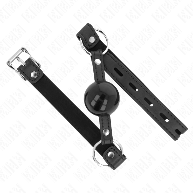 Kinktpe Ball 4 Cm Gag With Black Lock 60 X 2 Cm | Niks.fi verkkokauppa