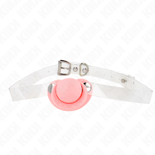 Kinkpink Pacifier Shaped Gag 5.5 X 4 Cm Adjustable 43-60 Cm | Niks.fi verkkokauppa