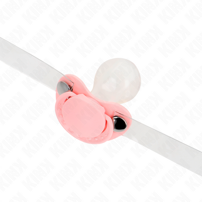 Kinkpink Pacifier Shaped Gag 5.5 X 4 Cm Adjustable 43-60 Cm | Niks.fi verkkokauppa