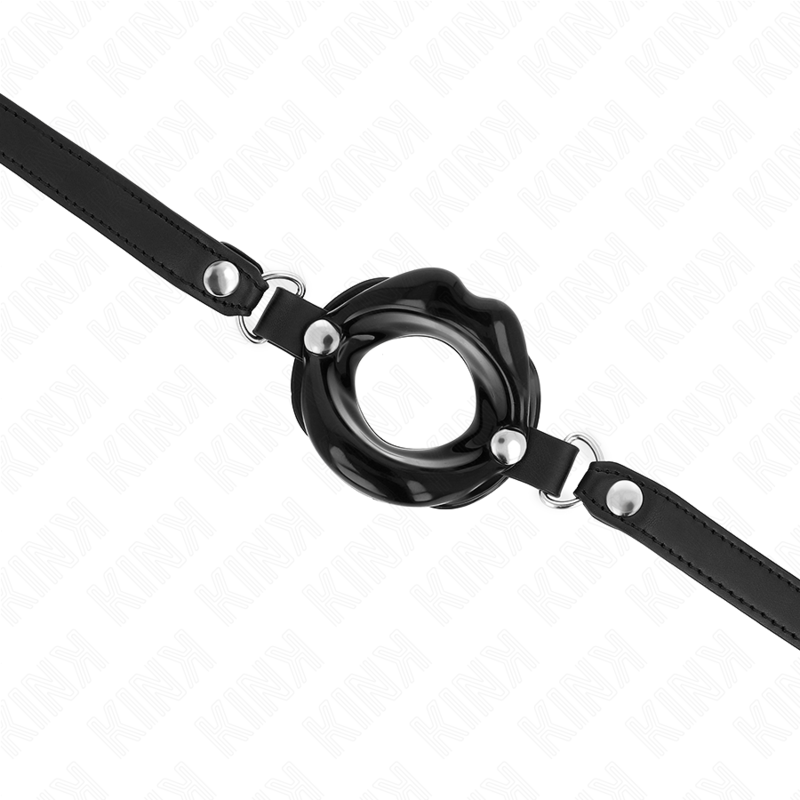 Kinklip 8 Cm Gag With Black Leatherette Strap 63 X 2 Cm Adjustable 39-58 Cm | Niks.fi verkkokauppa