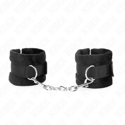 Kinkbeginner Fur Hand Cuffs Black 30 X 7 Cm | Niks.fi verkkokauppa