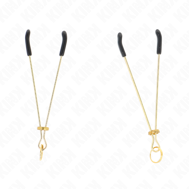 Kinkthin Nipple Clamps Gold 7 Cm | Niks.fi verkkokauppa