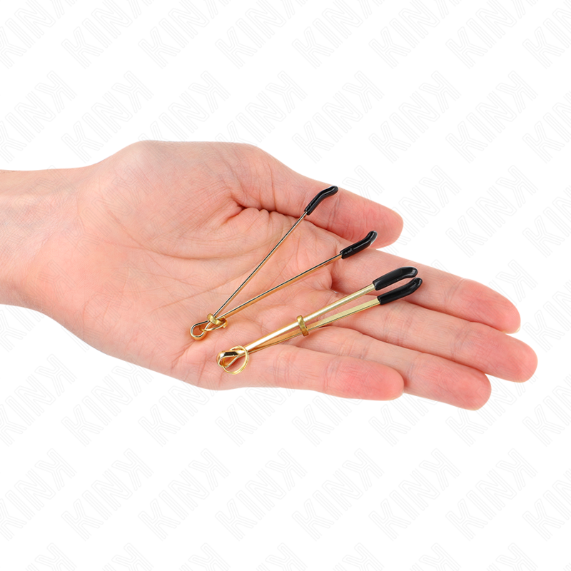 Kinkthin Nipple Clamps Gold 7 Cm | Niks.fi verkkokauppa
