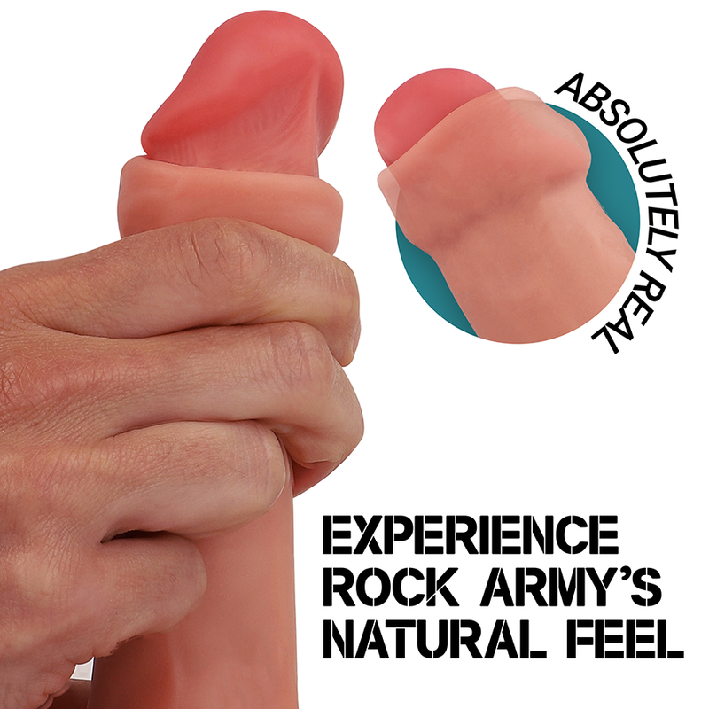 Rockarmyliquid Silicone Fox 19 Cm -O3.2 Cm | Niks.fi verkkokauppa
