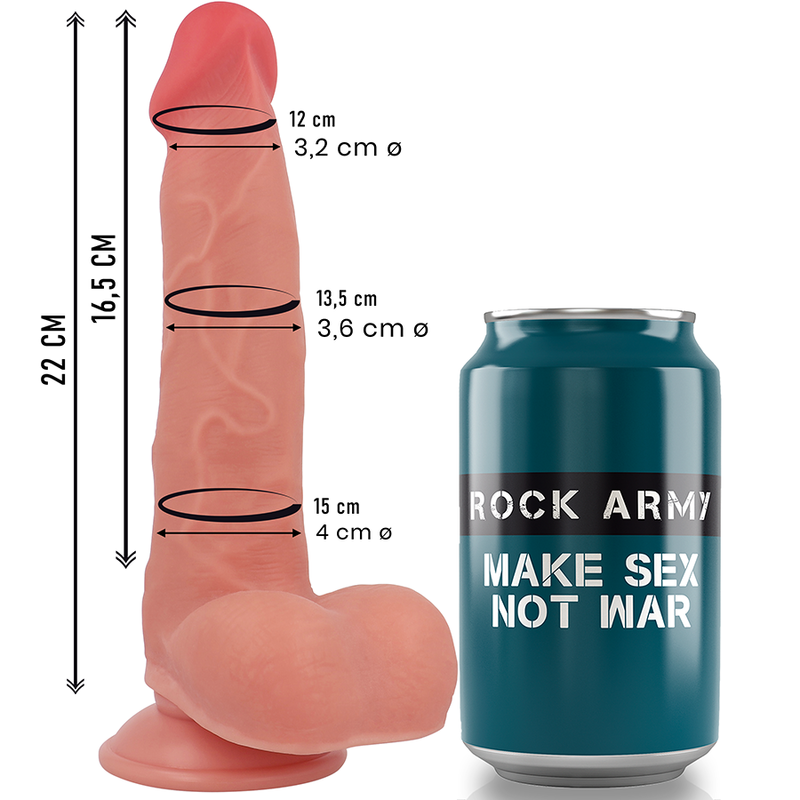 Rockarmyliquid Silicone Ranger 22 Cm -O3.6 Cm | Niks.fi verkkokauppa