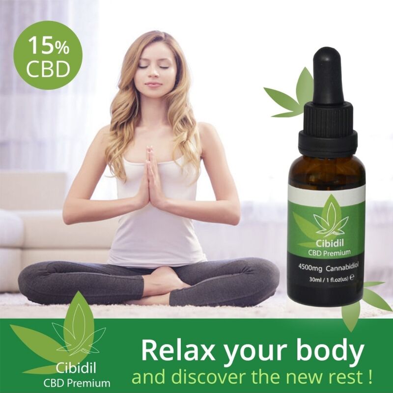 500 Cosmeticscibidil Relaxing Cbd Oil 15 % 30 Ml | Niks.fi verkkokauppa
