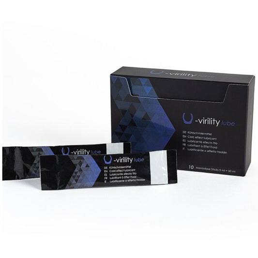 500 Cosmeticsu-Virility Lube Cold Effect Lubricant 10 X 5 Ml | Niks.fi verkkokauppa