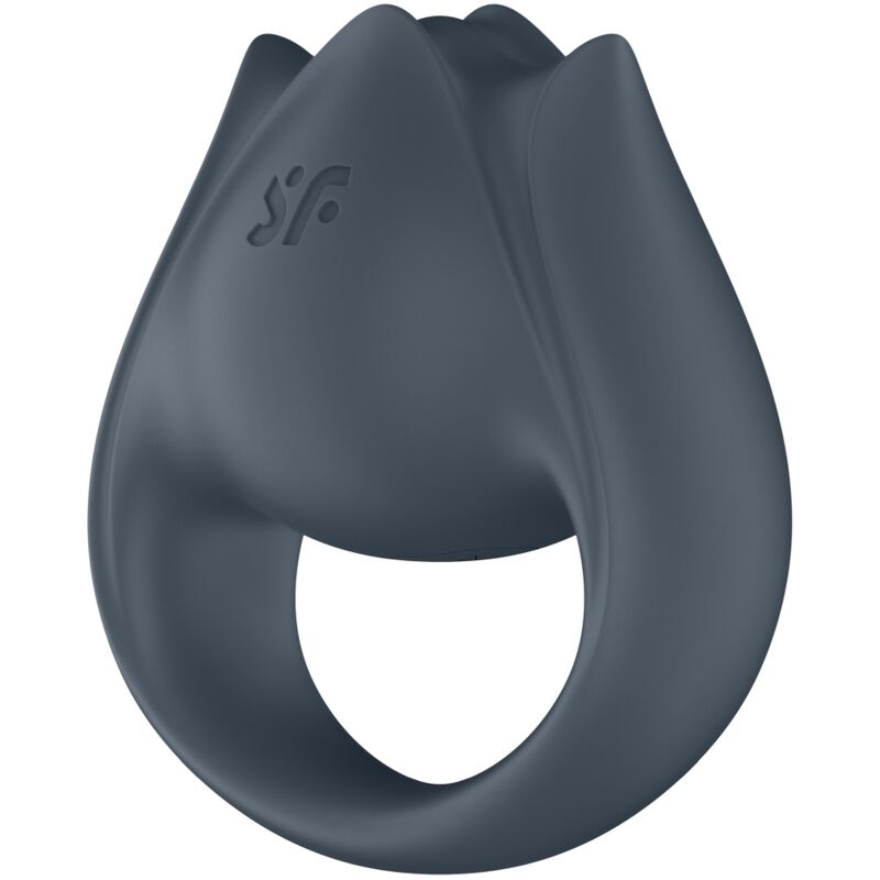 Satisfyerperfect Pair 2 Multivibrator 2 In 1 Penis Ring And Finger Stimulator Grey | Niks.fi verkkokauppa