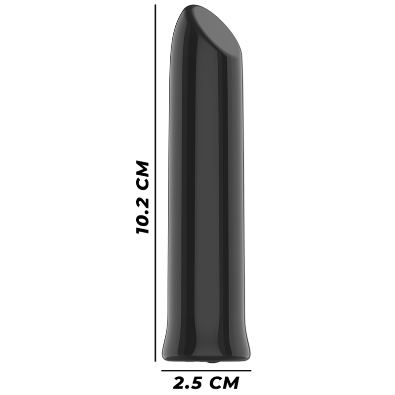 Intensetodrick Black Clitoral Stimulating Bullet | Niks.fi verkkokauppa