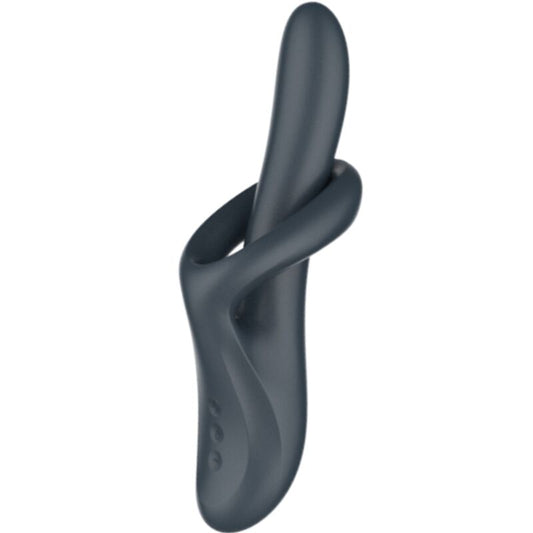 Satisfyerheat Flex 4 Heat Effect Vibrator 12 Vibrations Grey | Niks.fi verkkokauppa
