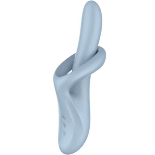 Satisfyerheat Flex 4 Heat Effect Vibrator 12 Vibrations Blue | Niks.fi verkkokauppa