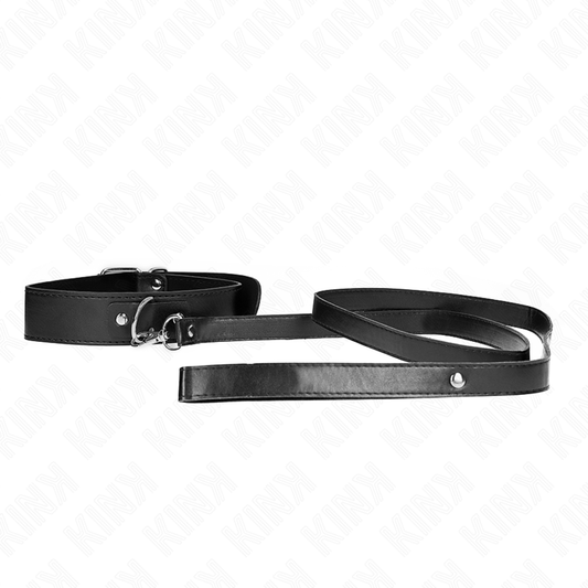 Kinknecklace With Belt 116 Cm Black Strap Adjustable 32-50 Cm X 8 Cm | Niks.fi verkkokauppa
