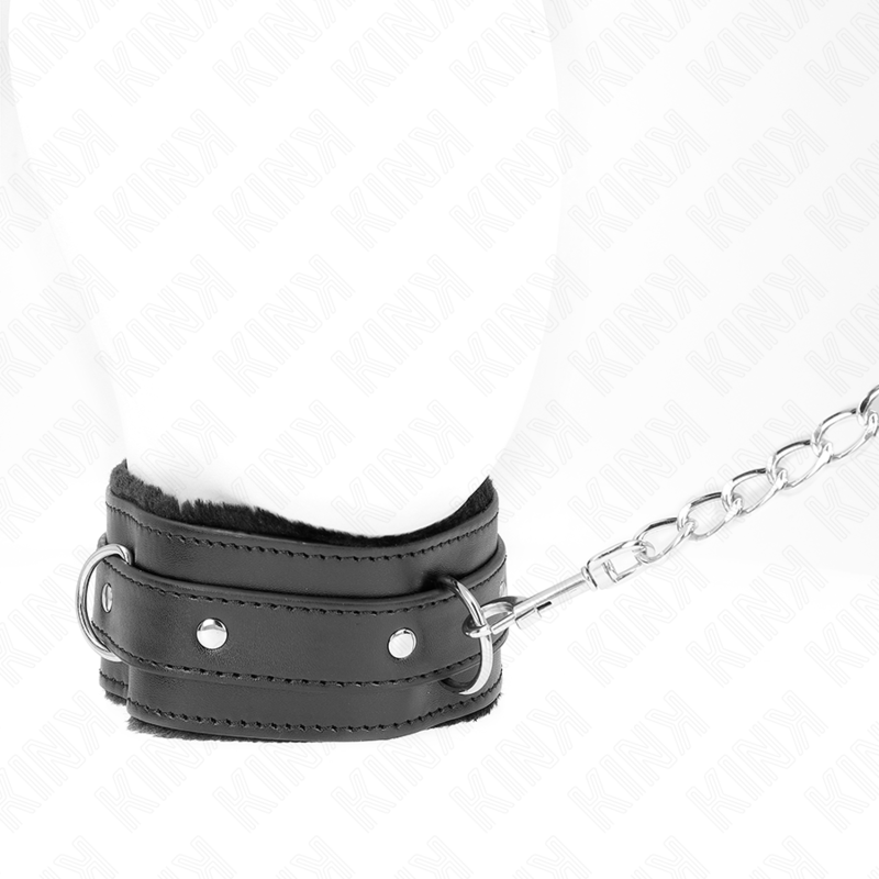 Kinkcollar With Leash 65 Cm With Restrictions Black 36-42 Cm X 5.5 Cm | Niks.fi verkkokauppa