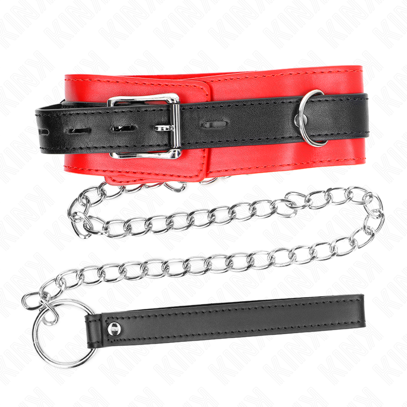 Kinkcollar With Belt 65 Cm With Strap Red 54 X 4.5 Cm | Niks.fi verkkokauppa