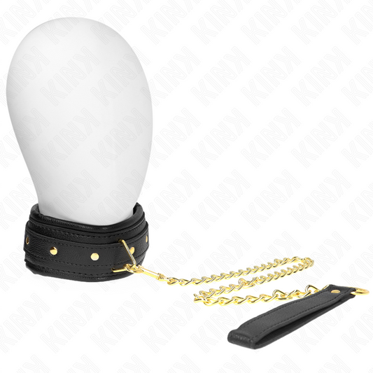 Kinknecklace With Sponge Imitation Leather Strap Model 1 Adjustable 37-54 Cm X 3 Cm | Niks.fi verkkokauppa