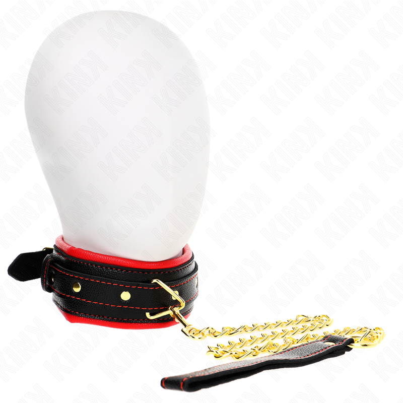 Kinknecklace With Sponge Imitation Leather Strap Model 2 Adjustable 37-54 Cm X 3 Cm | Niks.fi verkkokauppa