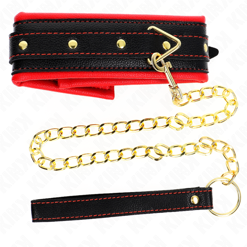 Kinknecklace With Sponge Imitation Leather Strap Model 2 Adjustable 37-54 Cm X 3 Cm | Niks.fi verkkokauppa