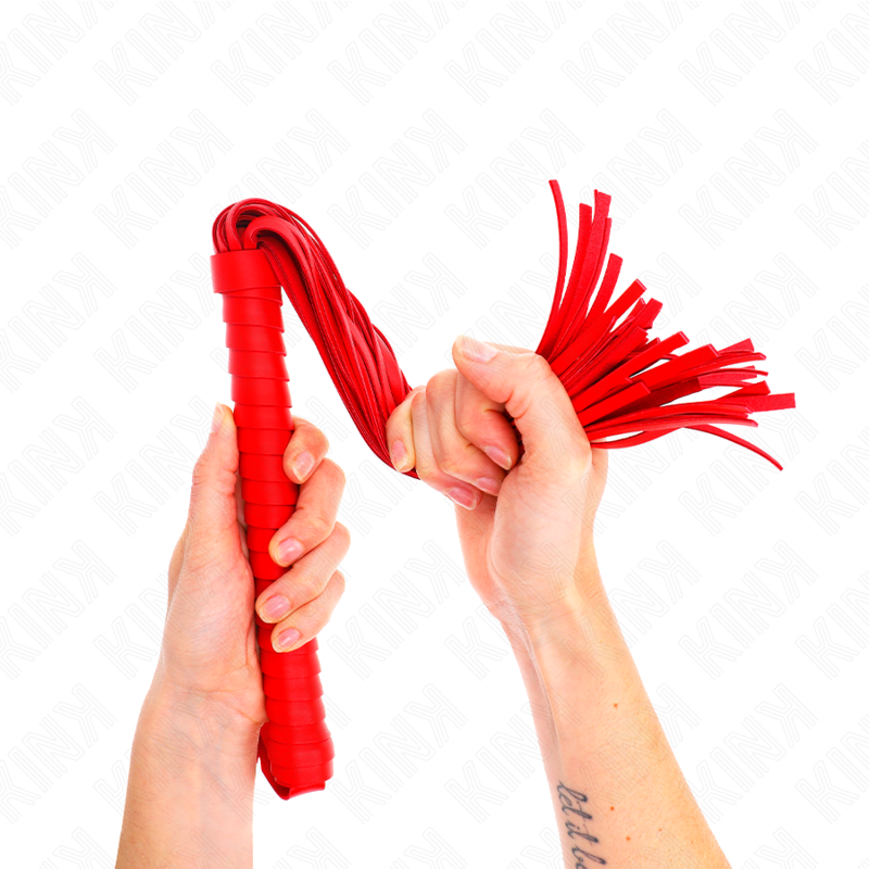 Kinkwhip With Red Textured Handle 48.5 Cm | Niks.fi verkkokauppa