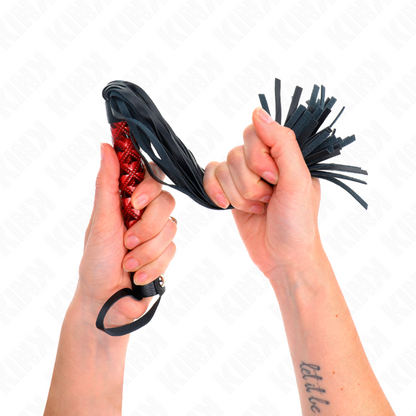 Kinkdiamond Pattern Whip 40 Cm | Niks.fi verkkokauppa