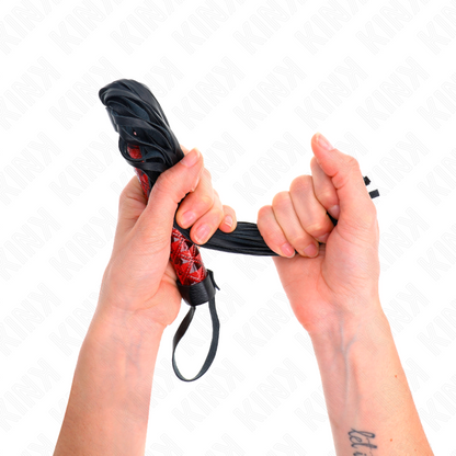 Kinkdiamond Pattern Whip 40 Cm | Niks.fi verkkokauppa