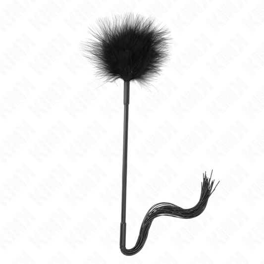 Kinksilicone Whip With Feathers For Tickle 47 Cm | Niks.fi verkkokauppa