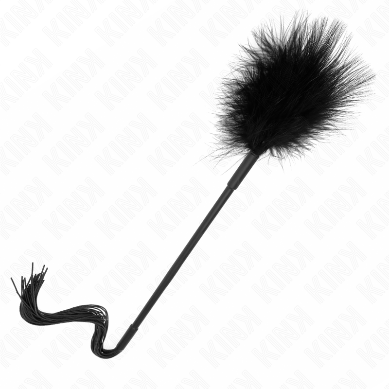 Kinksilicone Whip With Feathers For Tickle 47 Cm | Niks.fi verkkokauppa