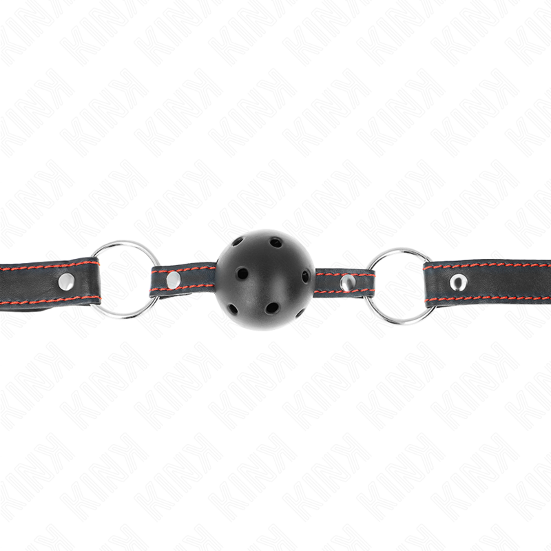 Kinkhollow Hard Black Ball Gag Model 2 65 X 2.5 Cm | Niks.fi verkkokauppa