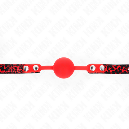 Kinksilicone Ball 4 Cm Gag Model 2 60 X 2 Cm | Niks.fi verkkokauppa