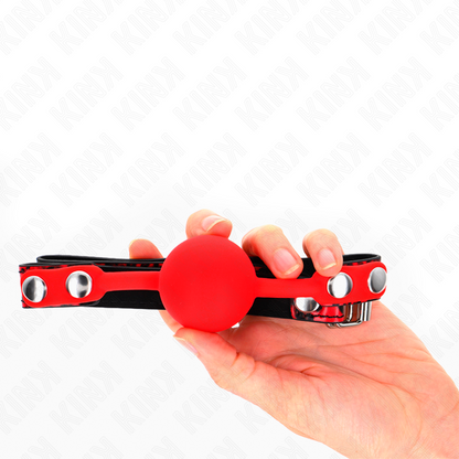 Kinksilicone Ball 4 Cm Gag Model 2 60 X 2 Cm | Niks.fi verkkokauppa