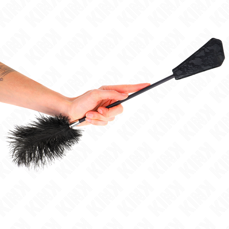 Kinkostrich Feathers For Tickle With Lace Pallet 56 Cm | Niks.fi verkkokauppa