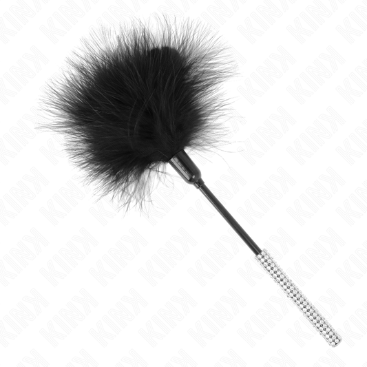 Kinktickle Feathers With Rhinestone Handle 27 Cm | Niks.fi verkkokauppa