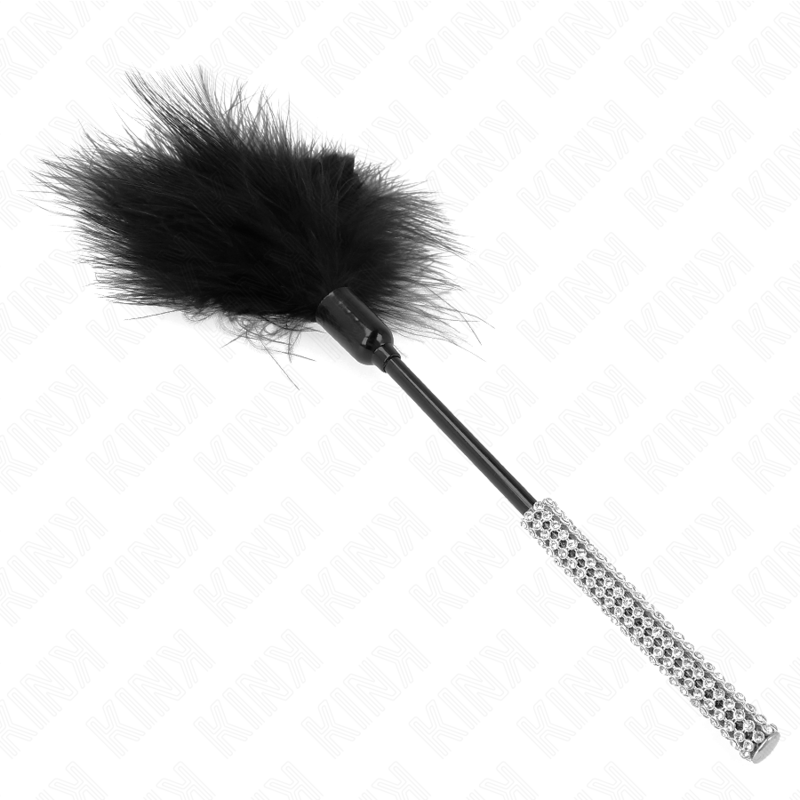 Kinktickle Feathers With Rhinestone Handle 27 Cm | Niks.fi verkkokauppa