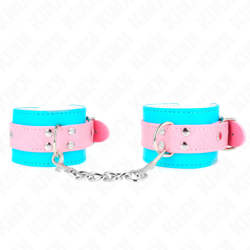 Kinkcute Wrist Restraints Blue / Pink Adjustable 16-28 Cm X 5 Cm | Niks.fi verkkokauppa