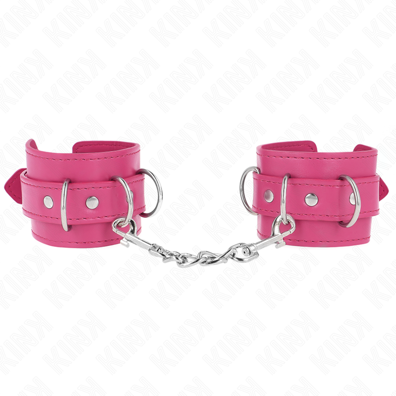Kink3 D-Ring Wrist Restraints Adjustable Pink 17.5-25 Cm X 6 Cm | Niks.fi verkkokauppa