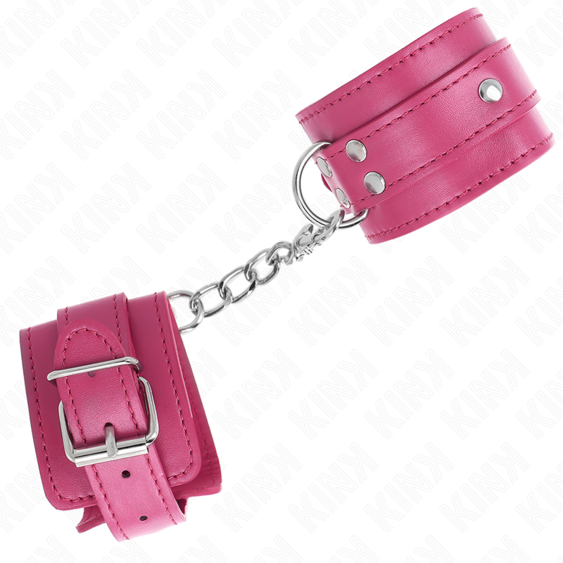 Kink3 D-Ring Wrist Restraints Adjustable Pink 17.5-25 Cm X 6 Cm | Niks.fi verkkokauppa