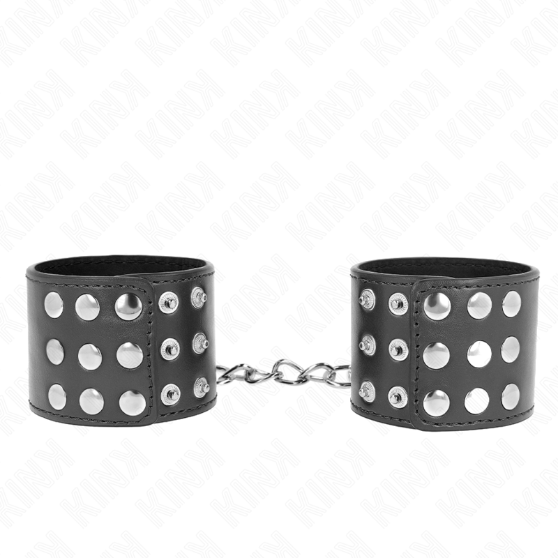Kinkwrist Restraints With Snap Fasten Black Adjustable 19-24 Cm X 5.5 Cm | Niks.fi verkkokauppa