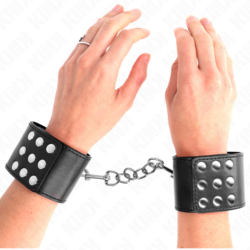 Kinkwrist Restraints With Snap Fasten Black Adjustable 19-24 Cm X 5.5 Cm | Niks.fi verkkokauppa