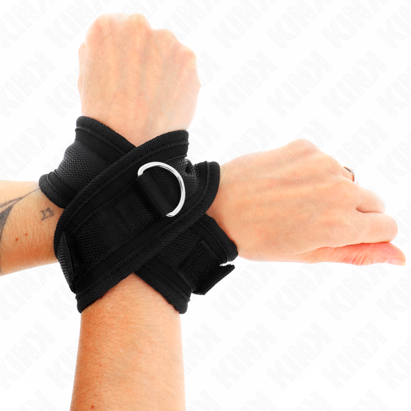 Kinkcross Cuffs Black 34 X 5.5 Cm | Niks.fi verkkokauppa