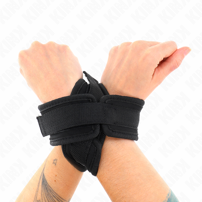 Kinkcross Cuffs Black 34 X 5.5 Cm | Niks.fi verkkokauppa