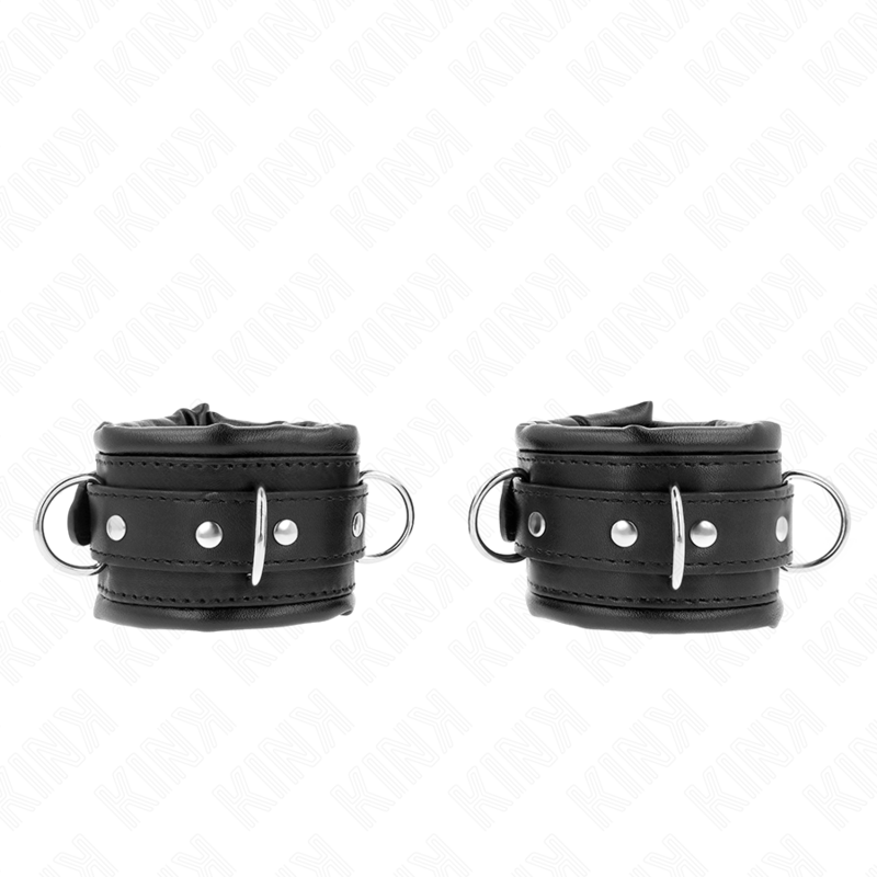 Kinkheavy Wrist Restraints With Black Fur Lined Adjustable 20-30 Cm X 6 Cm | Niks.fi verkkokauppa