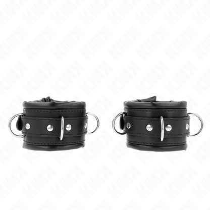 Kinkheavy Wrist Restraints With Black Fur Lined Adjustable 20-30 Cm X 6 Cm | Niks.fi verkkokauppa