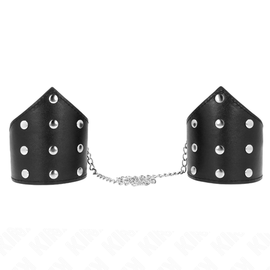 Kinkblack Point Style Wristbands With Chain Adjustable 17-23 Cm X 8.5 Cm | Niks.fi verkkokauppa