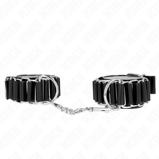 Kinkhinge-Like Thin Wrist Restraints Black Adjustrable 16-22 Cm X 3.5 Cm | Niks.fi verkkokauppa