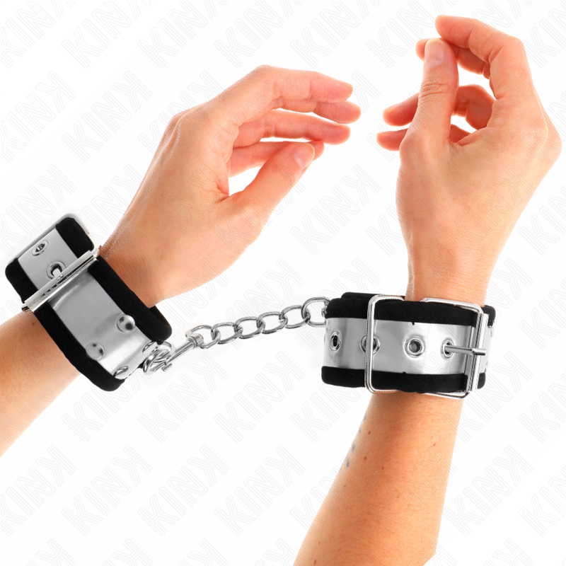 Kinkthin Wrist Restraints Black / Silver 30 X 4 Cm | Niks.fi verkkokauppa