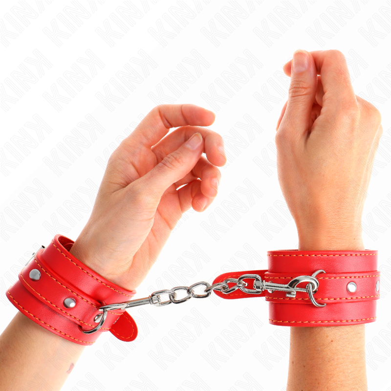 Kinkthin Wrist Restraints Red Adjustable 21-33 Cm | Niks.fi verkkokauppa
