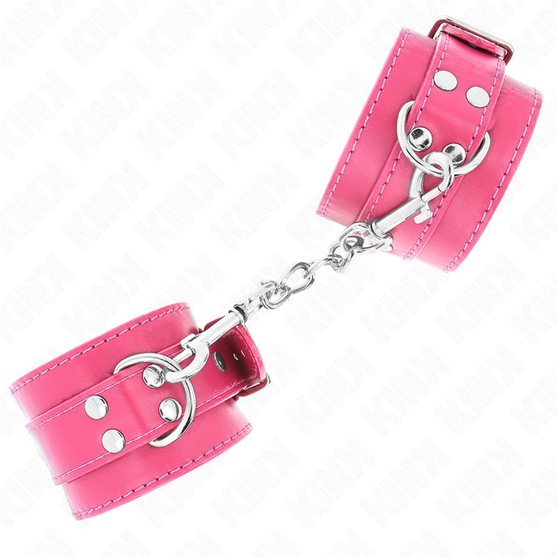 Kinkwrist Restraints Raspberry Rose With Raspberry Rose Lining Adjustable 20-28 Cm X 5.5 Cm | Niks.fi verkkokauppa